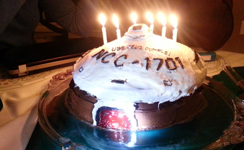 USS Enterprise Cake