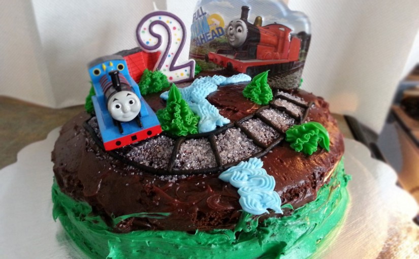Second birthday Cake – Choo Choo Train!
