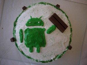 Android KitKat cake